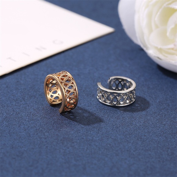 Bohemian Banded Elegant Cute No Pierce Ear Cuff - Picture 3 of 4